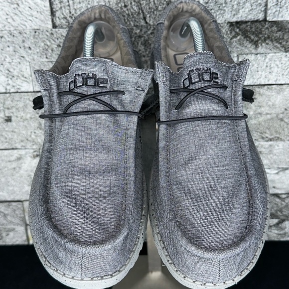 Hey Dude Shoes Wally L Stretch Steel - MNS11 - Picture 9 of 10